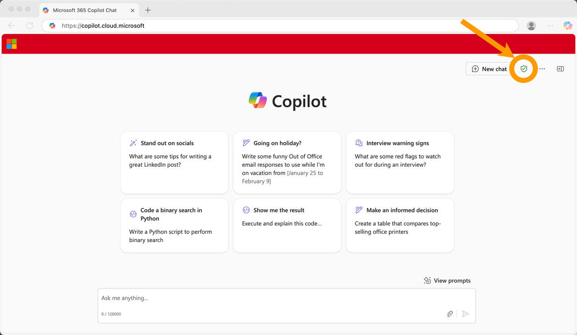 Copilot in browser