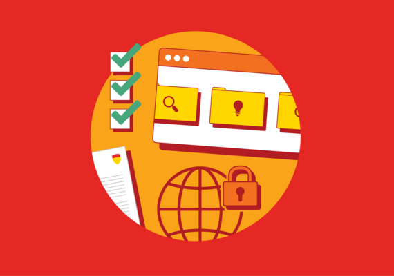 Cybersecurity illustration